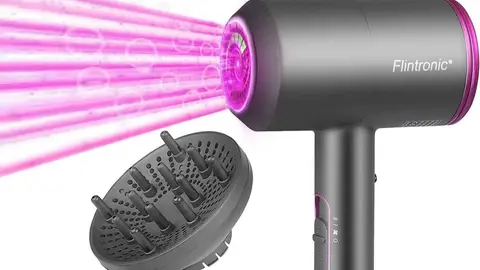 Flintronic Secador de pelo i&oacute;nico profesional&nbsp;de 2000W de Amazon
