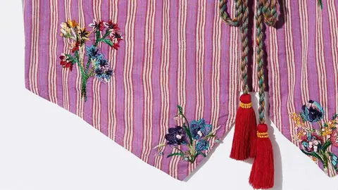 Chaleco bordado de Parfois