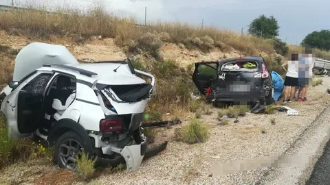 Tragedia en las carreteras de Granada con varios veh&iacute;culos implicados