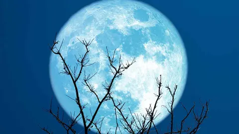 Superluna azul en Espa&ntilde;a 2023