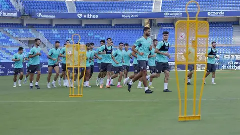 Entrenamiento del M&aacute;laga CF