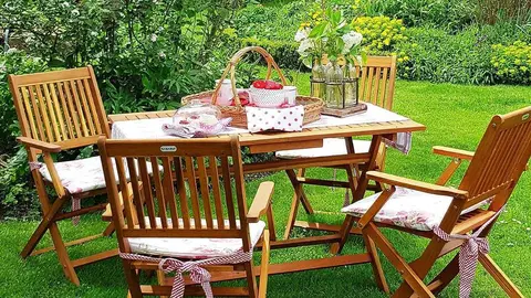 Juego de muebles Casaria en Amazon