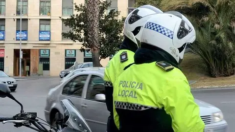 Agentes de la Polic&iacute;a Local en Jerez