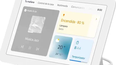 Pantalla Wi-Fi inteligente Google Nest Hub 2&ordf; generaci&oacute;n