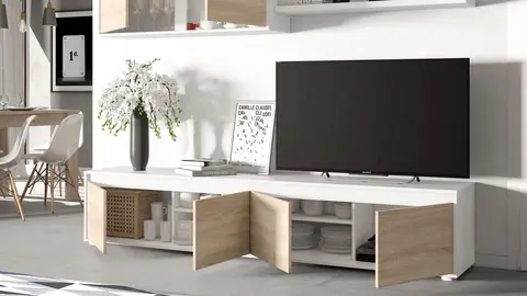El mueble de tv de Leroy Merlin: el perfecto equilibrio entre minimalismo y elegancia