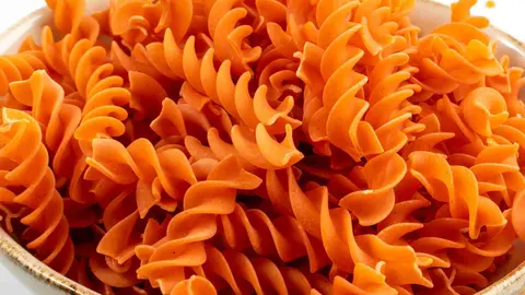 Fusilli lentejas rojas Felicia de Mercadona