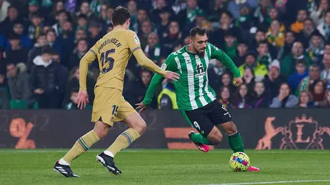 Borja Iglesias y Christensen en el Real Betis - FC Barcelona | Salvador L&oacute;pez Medina para El MIRA