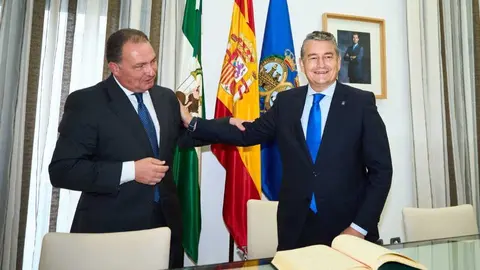 David Toscano y Antonio Sanz