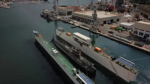 Atraca en C&aacute;diz un submarino de la Armada Espa&ntilde;ola. As&iacute; podr&aacute; visitarse
