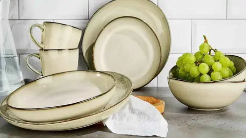 Juego de platos llanos Ernesto de Lidl