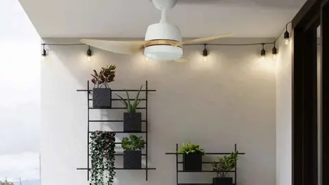 Ventilador de techo con luz Marina SULION de Leroy Merlin