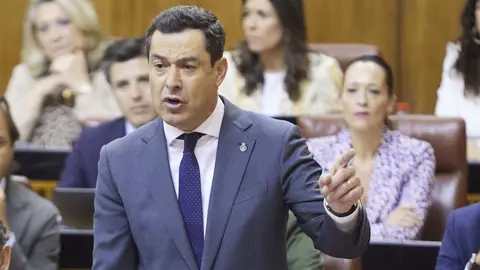 Juanma Moreno percibe mucho nerviosismo en el PSOE. Ellos sabr&aacute;n qu&eacute; tienen en sus filas