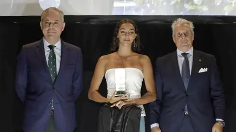 Jos&eacute; Luis Sanz en la Fiesta del Deporte 2023 del C&iacute;rculo Mercantil e Industrial de Sevilla