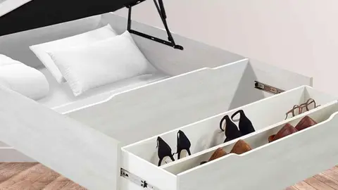 Canap&eacute; abatible con zapatero Flex de Leroy Merlin