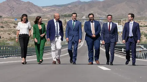 Este es el nuevo hito hist&oacute;rico en la red de conexiones de Almer&iacute;a. La Autov&iacute;a de la Almanzora (1)