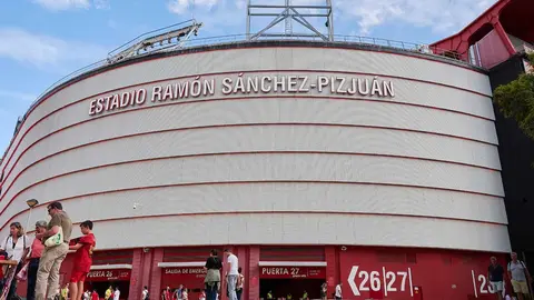 Ram&oacute;n S&aacute;nchez-Pizju&aacute;n en la previa del Sevilla FC - UD Almer&iacute;a | Salvador L&oacute;pez Medina para El MIRA