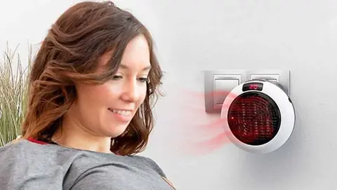 El mini calefactor enchufable de Media Markt que calentar&aacute; tu hogar sin vaciar tu bolsillo
