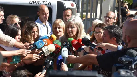 La consejera Patricia del Pozo en el IES Elena Garc&iacute;a de Jerez | Foto: Noelia Herrera (Jonocla) para El MIRA