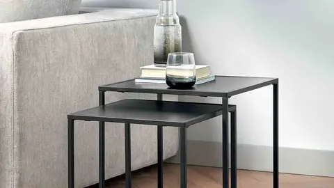 Descubrimos el nuevo dise&ntilde;o de interiores de Lidl con el set de mesas industriales m&aacute;s top