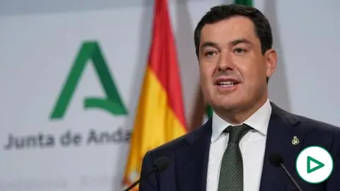 Juanma Moreno avisa al PSOE: "Por encima de Pedro S&aacute;nchez est&aacute; la dignidad de Andaluc&iacute;a"