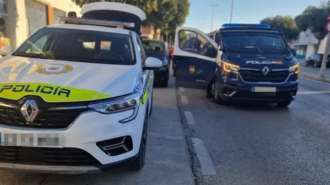 Dispositivo policial en Jerez