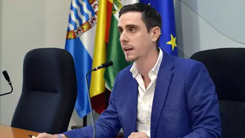 Jaime Espinar en rueda de prensa
