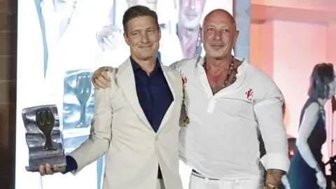 El chef Allan Schultz y el sumiller Alexander Berntsen