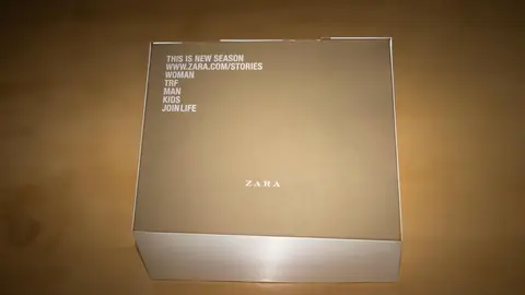 Caja de compras de ZARA
