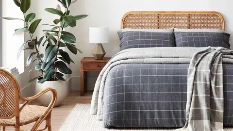 Cabecero de rat&aacute;n Samoa Room de El Corte Ingl&eacute;s