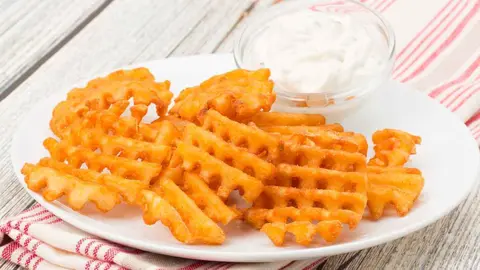Patatas prefritas Waffle Fries