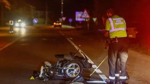Fallece un motorista en un accidente en Sevilla