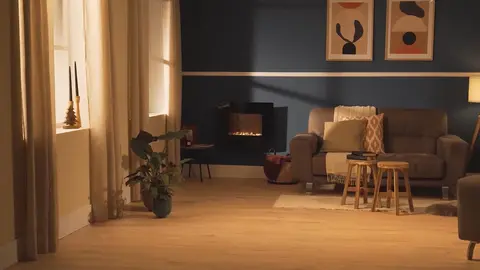 Cecotec Chimenea El&eacute;ctrica Ready Warm 2650 Curved Flames Connected