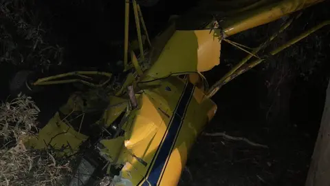 2 personas pierden la vida tras estrellarse su avioneta en Almer&iacute;a