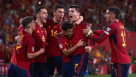 Gol de Morata en el Espa&ntilde;a - Escocia | Salvador L&oacute;pez Medina para El MIRA