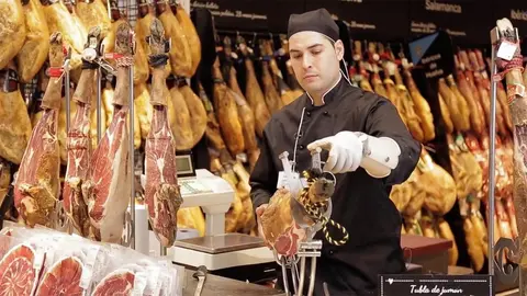 Cortador de jam&oacute;n en Carrefour