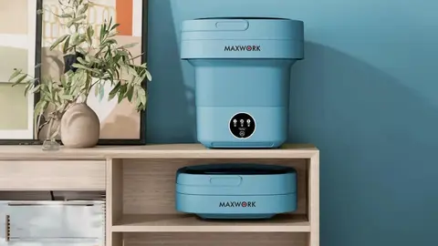 Mini lavadora de alta capacidad de 8 l con 3 modos de limpieza profunda