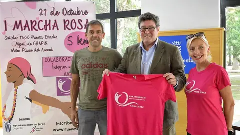 Presentada la Gran Marcha Solidaria de la Asociaci&oacute;n de Mujeres Mastectomizadas de Jerez (AMMA)