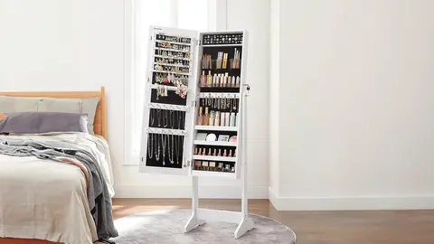 Espejo Joyero SONGMICS en Amazon