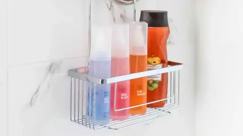 Cesto cromado BANYDEA de Leroy Merlin