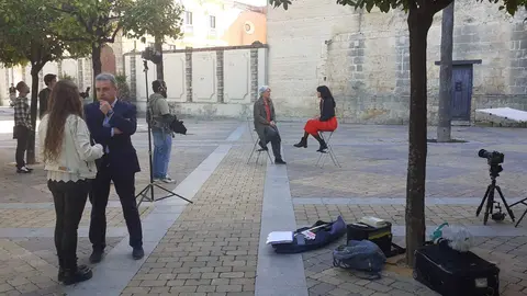 Rodaje de &lsquo;Un pa&iacute;s para leerlo&rsquo; en Jerez