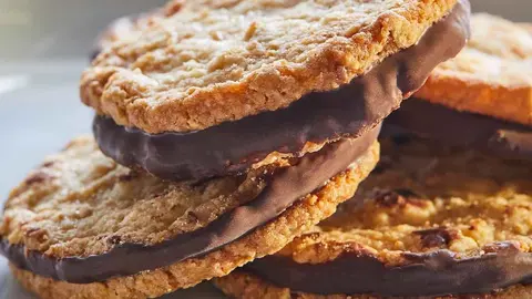 Galletas de avena con chocolate KAFFEREP de Ikea