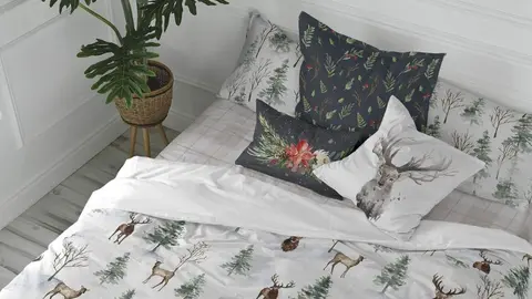 Funda n&oacute;rdica Mystical Winter multicolor en Carrefour