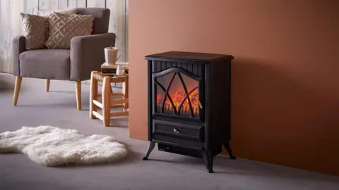 Chimenea El&eacute;ctrica Equation Flux 1800W de Leroy Merlin