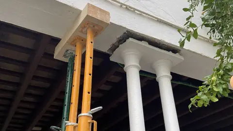 Da&ntilde;os en el Convento de Santa Mar&iacute;a Reparadora