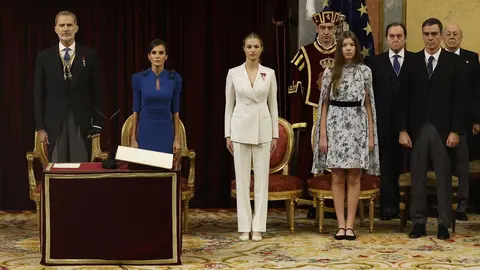 D&iacute;a hist&oacute;rico en Espa&ntilde;a: La Princesa Leonor, heredera de Felipe VI, jura la Constituci&oacute;n