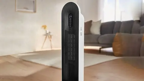 Calentador el&eacute;ctrico de pedestal Silver Crest de Lidl