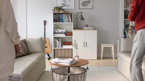 Combinaci&oacute;n de almacenaje Skruvby de IKEA