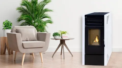 Estufa de pellet Diva de 9kW de Leroy Merlin