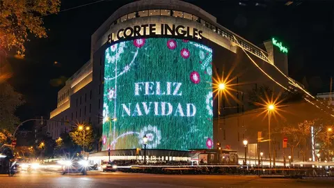 El Corte Ingl&eacute;s en Navidad