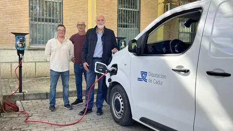 Punto de recarga de veh&iacute;culos el&eacute;ctricos